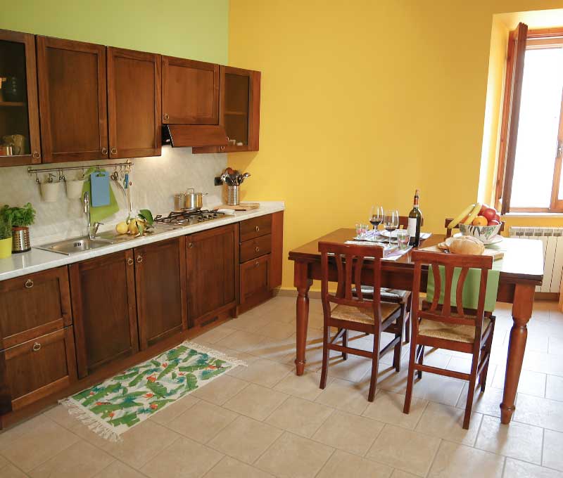 Talia is a bright holiday apartment for 4 people with a revitalizing atmosphere. Le Muse Apartments Bevagna historic center, Umbria, Italy