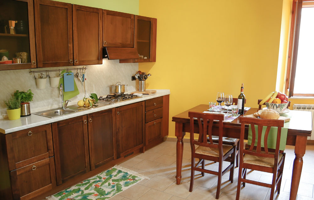 Talia vacation house for 4 people Bevagna historic center. Le Muse Umbria holiday apartments Italy